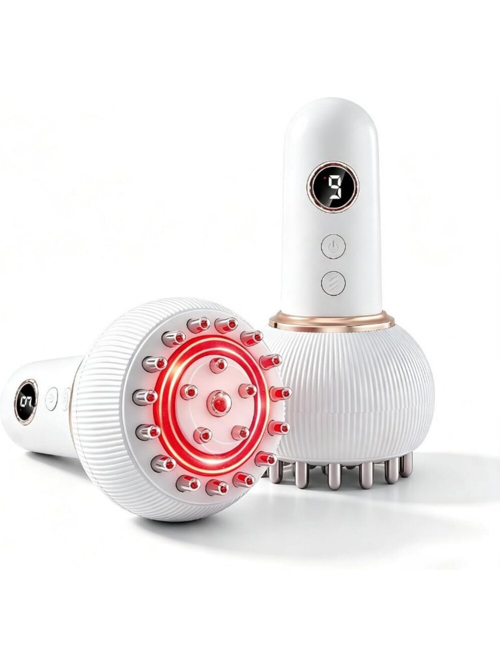 Lymphatic Drainage & Anti-Cellulite Massager, Body Sculpting Tool with Heat